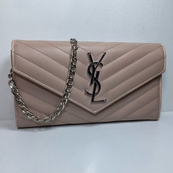 Saint Laurent Handbags - Saint Laurent monogram chain wallet